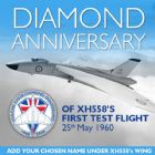 Names under XH558`s Wing - Diamond Anniversary of XH558`s First Test Flight